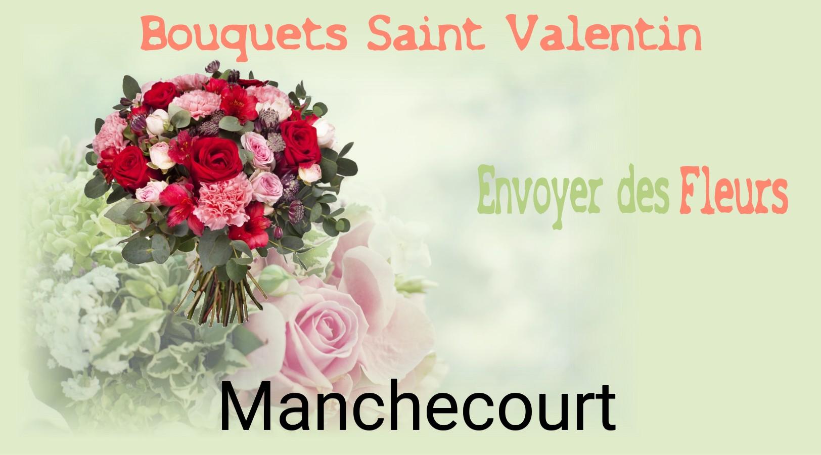 Roses de Saint-Valentin livrées à Manchecourt